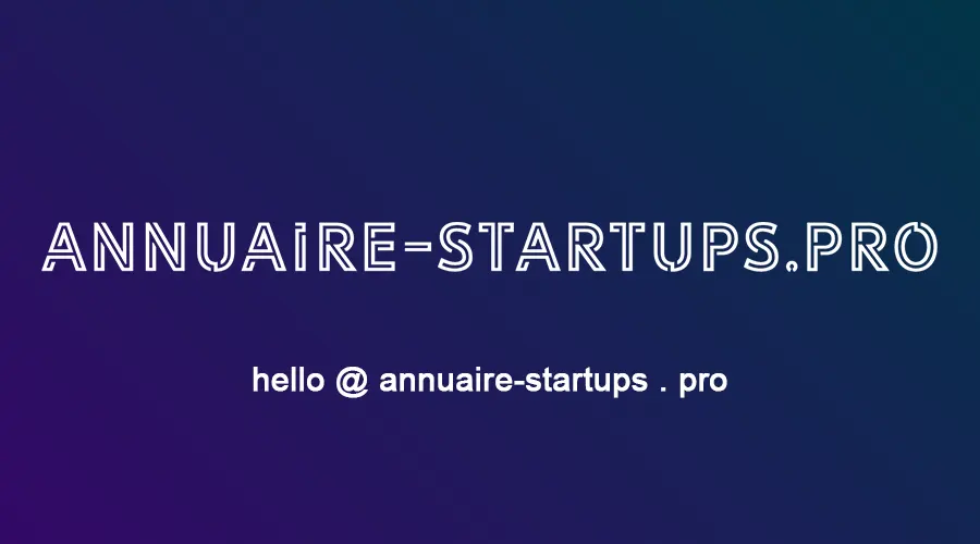 contact annuaire startups