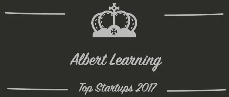 Albert Learning : une startup à suivre en 2017 (Présentation)