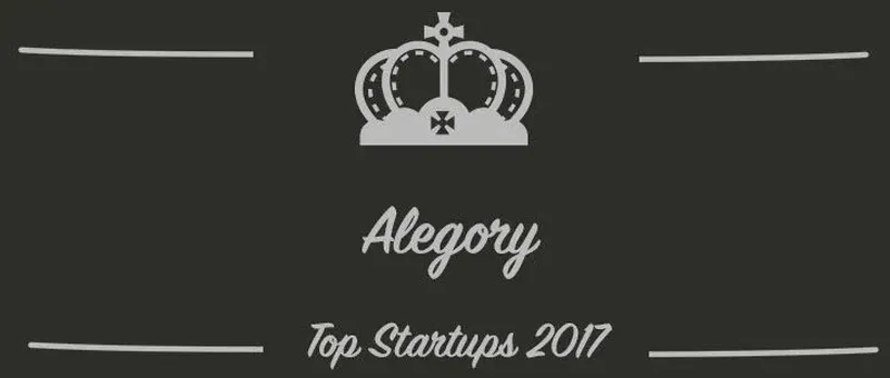 Alegory : une startup à suivre en 2017 (Présentation)