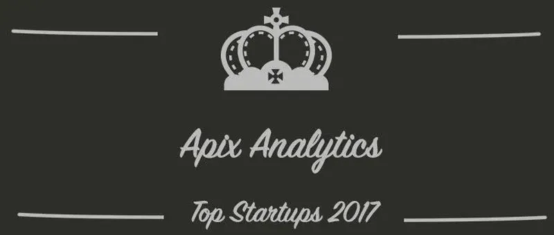 Apix Analytics : une startup à suivre en 2017 (Présentation)
