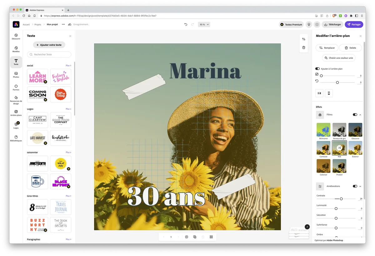 Créer une bannière Facebook pour entreprise (1/3)
