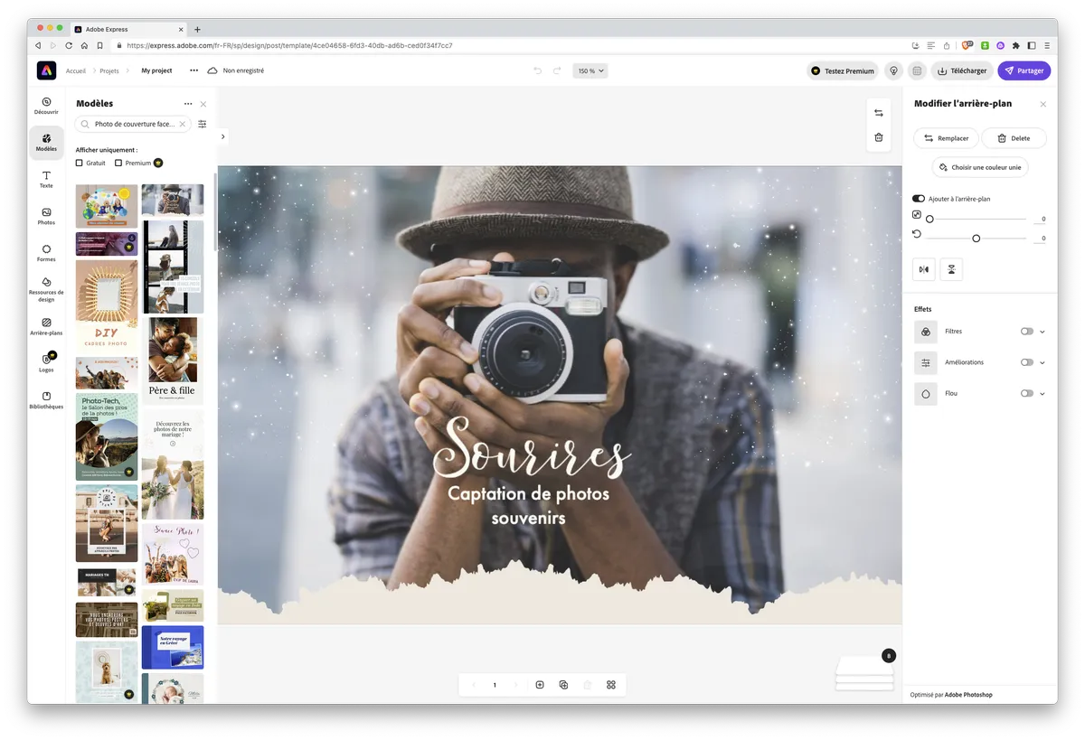 Créer une bannière Facebook pour entreprise (2/3)
