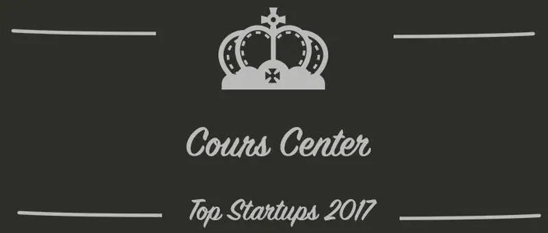Cours Center : une startup à suivre en 2017 (Interview)