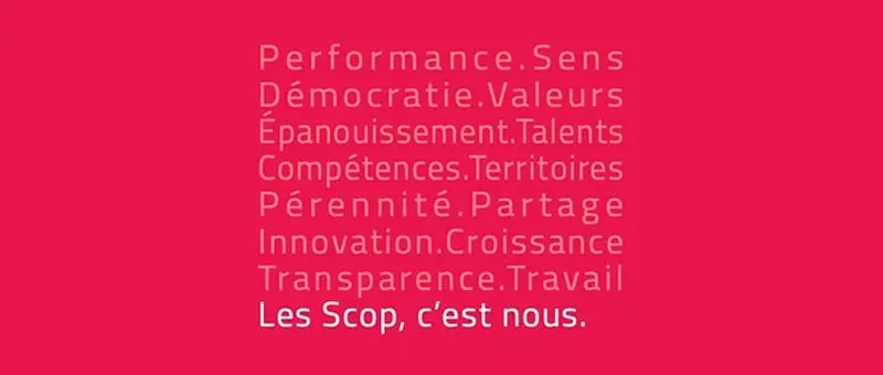 Créer sa startup sous forme de Scop