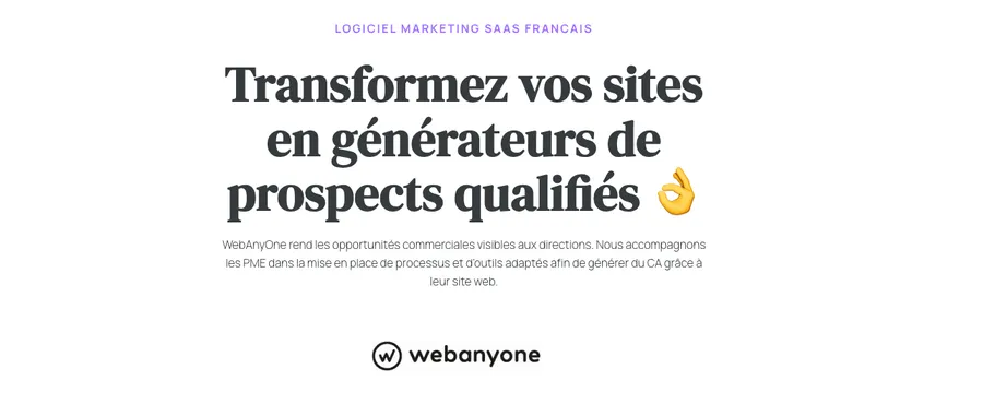 logiciel saas marketing automation