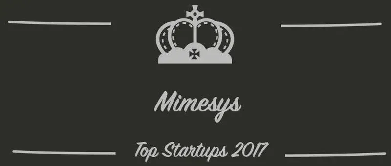 Mimesys : une startup à suivre en 2017 (Présentation)
