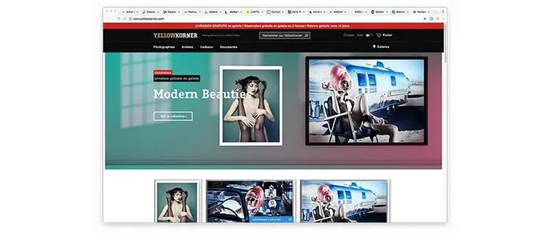 Présentation de Yellowkorner - Galerie d’art en ligne