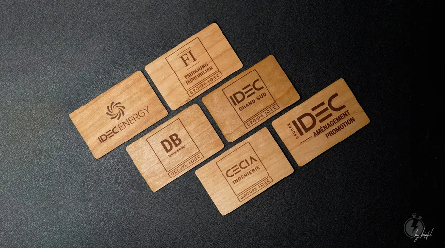 quelles entreprises devraient proposer des cartes de visite en bois